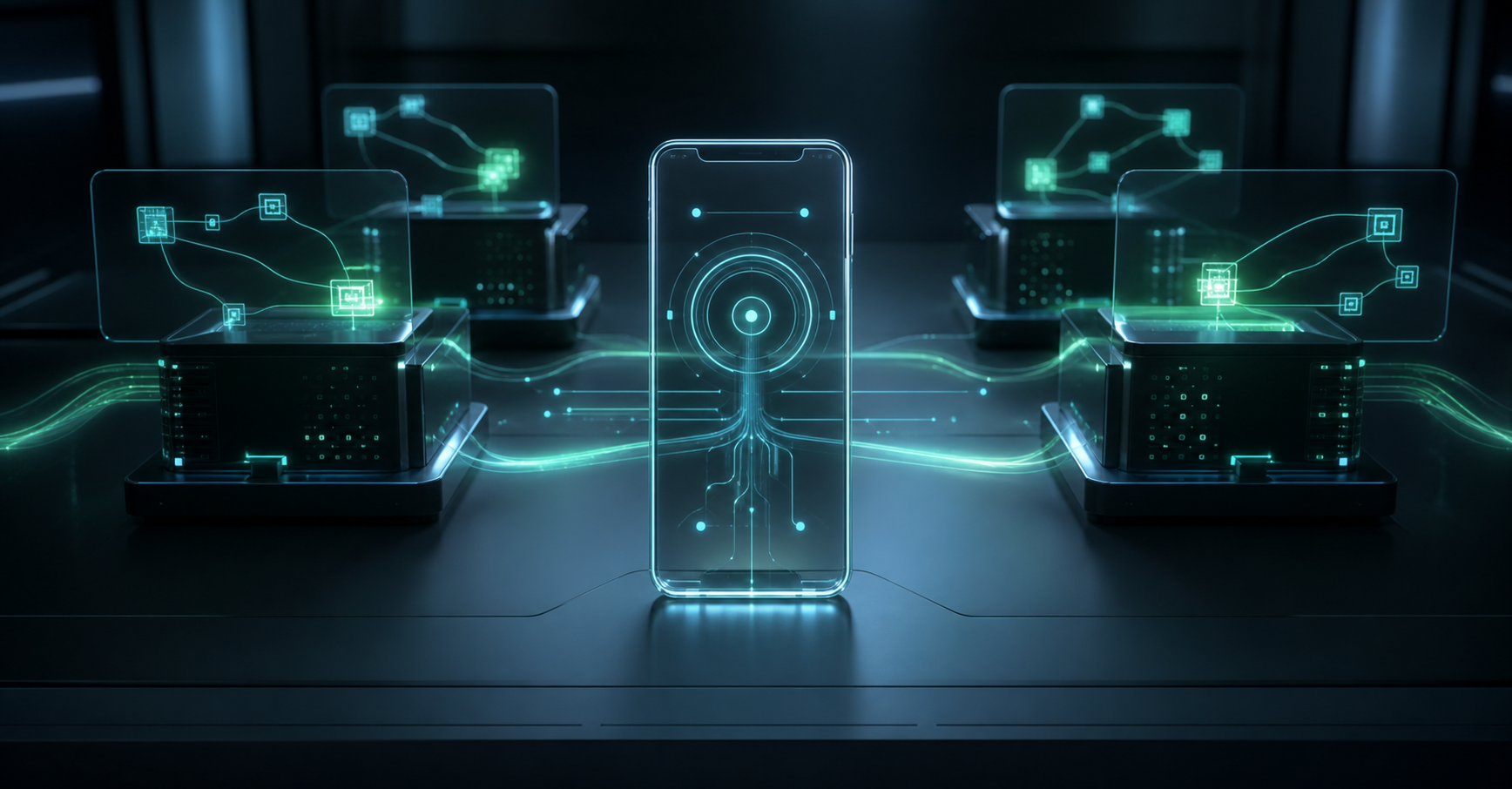 移动设备控制多个桌面 AI Agent 节点